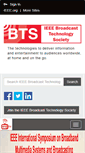 Mobile Screenshot of bts.ieee.org