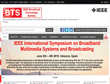 Tablet Screenshot of bts.ieee.org