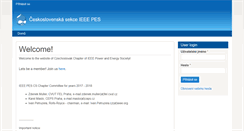 Desktop Screenshot of pes.ieee.cz