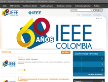 Tablet Screenshot of ieee.org.co