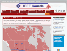 Tablet Screenshot of ieee.ca