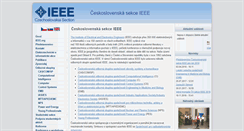 Desktop Screenshot of ieee.cz
