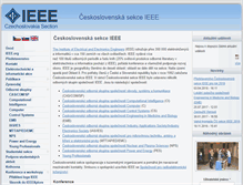 Tablet Screenshot of ieee.cz