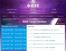 Tablet Screenshot of ieee.org.tw