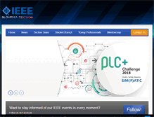 Tablet Screenshot of ieee.si