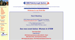 Desktop Screenshot of peterborough.ieee.ca