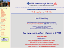 Tablet Screenshot of peterborough.ieee.ca