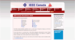 Desktop Screenshot of news.ieee.ca