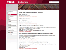Tablet Screenshot of ieee.ch
