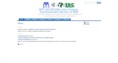 Desktop Screenshot of mtt.ieee.cz