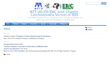 Tablet Screenshot of mtt.ieee.cz