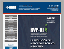 Tablet Screenshot of ieee.org.mx